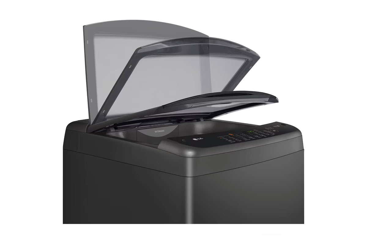 LG Washing Machines LG 13Kg Black Finish Top Loader Washing Machine - T2381NEHL2