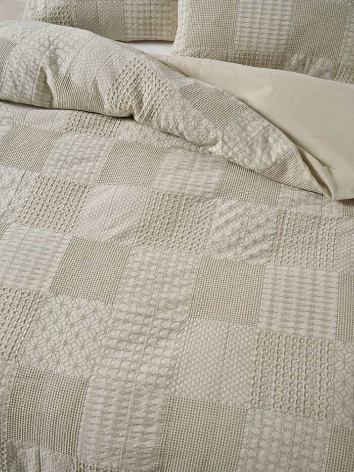 Linen House Natural Adeline Duvet Cover Set