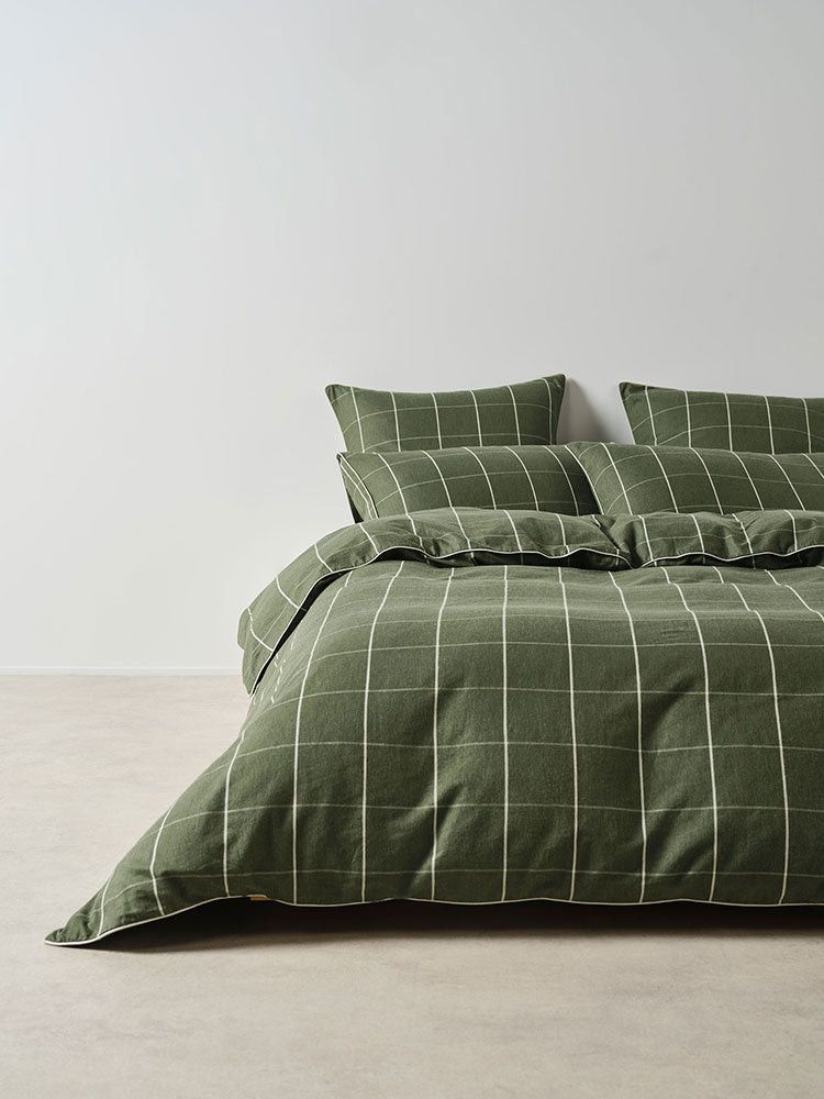 Linen House Atrium Forest Duvet Cover Set.