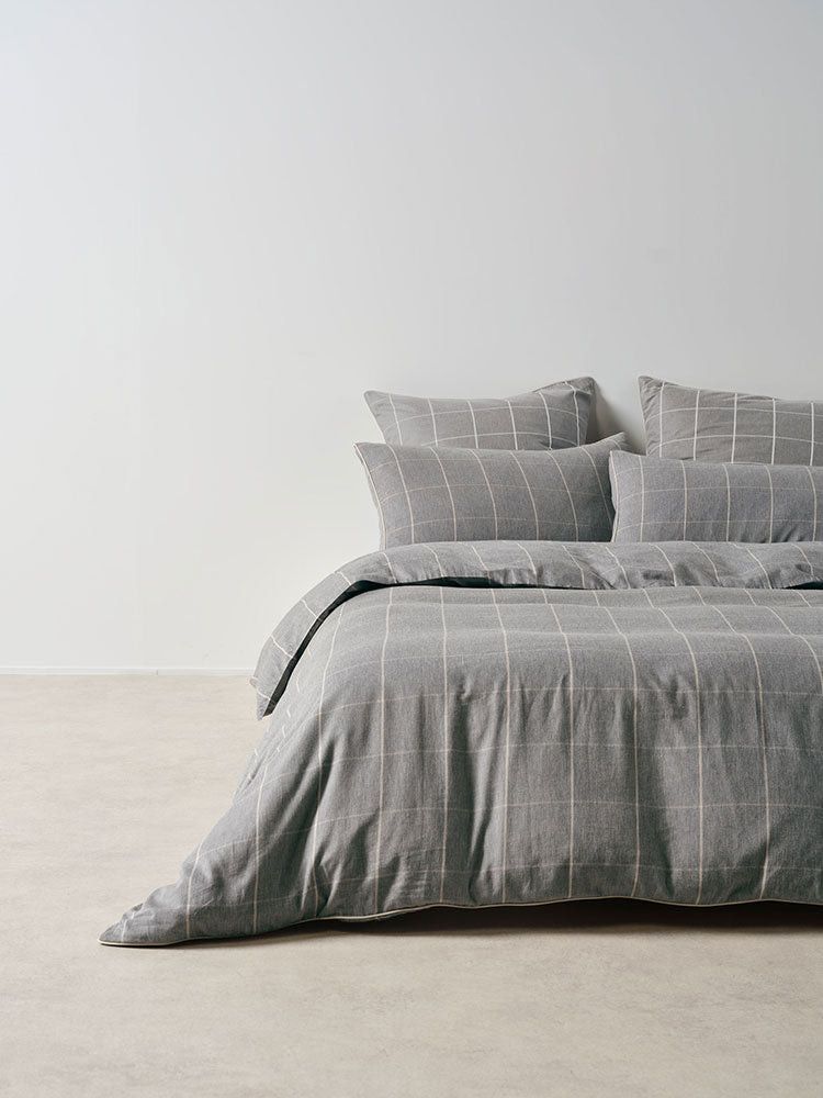 Linen House Atrium Shadow Duvet Cover Set.