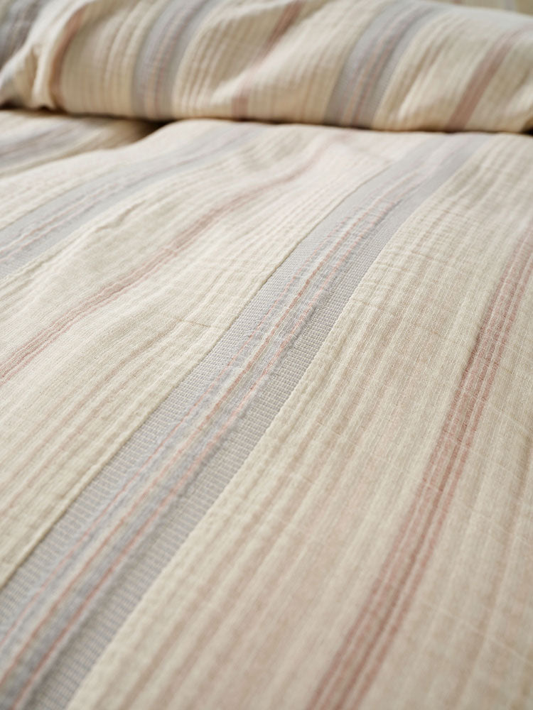 Linen House Coolum Silver Duvet Cover Set