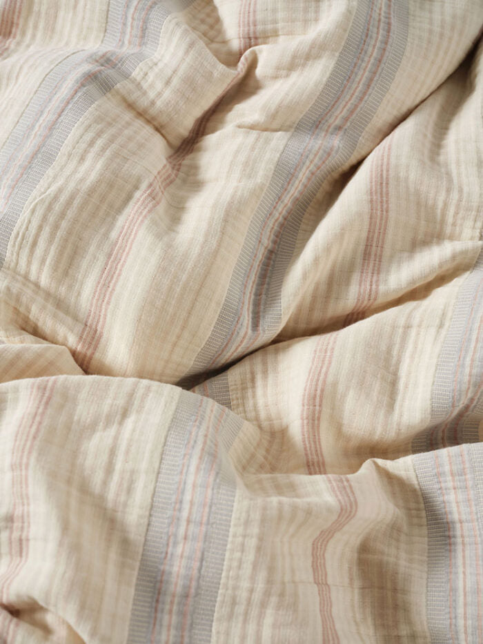 Linen House Coolum Silver Duvet Cover Set