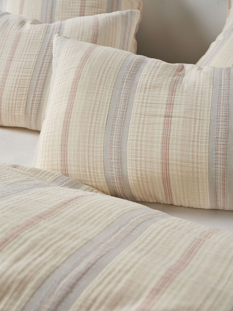 Linen House Coolum Silver Duvet Cover Set