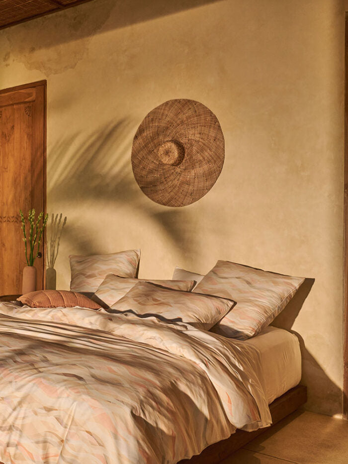 Linen House Currumbin Peach Duvet Cover Set