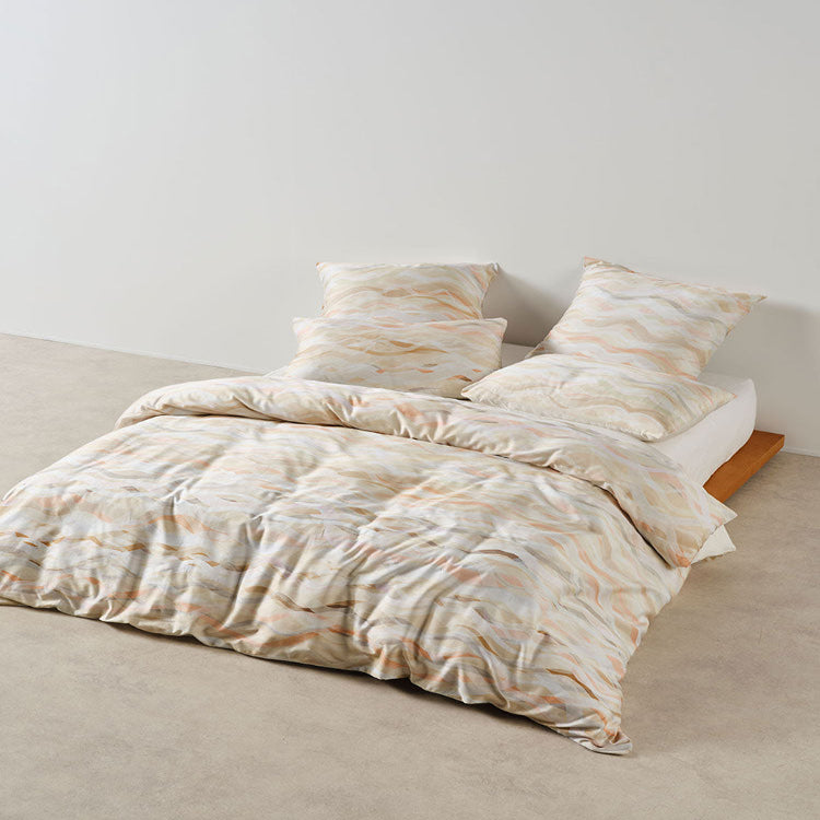 Linen House Currumbin Peach Duvet Cover Set