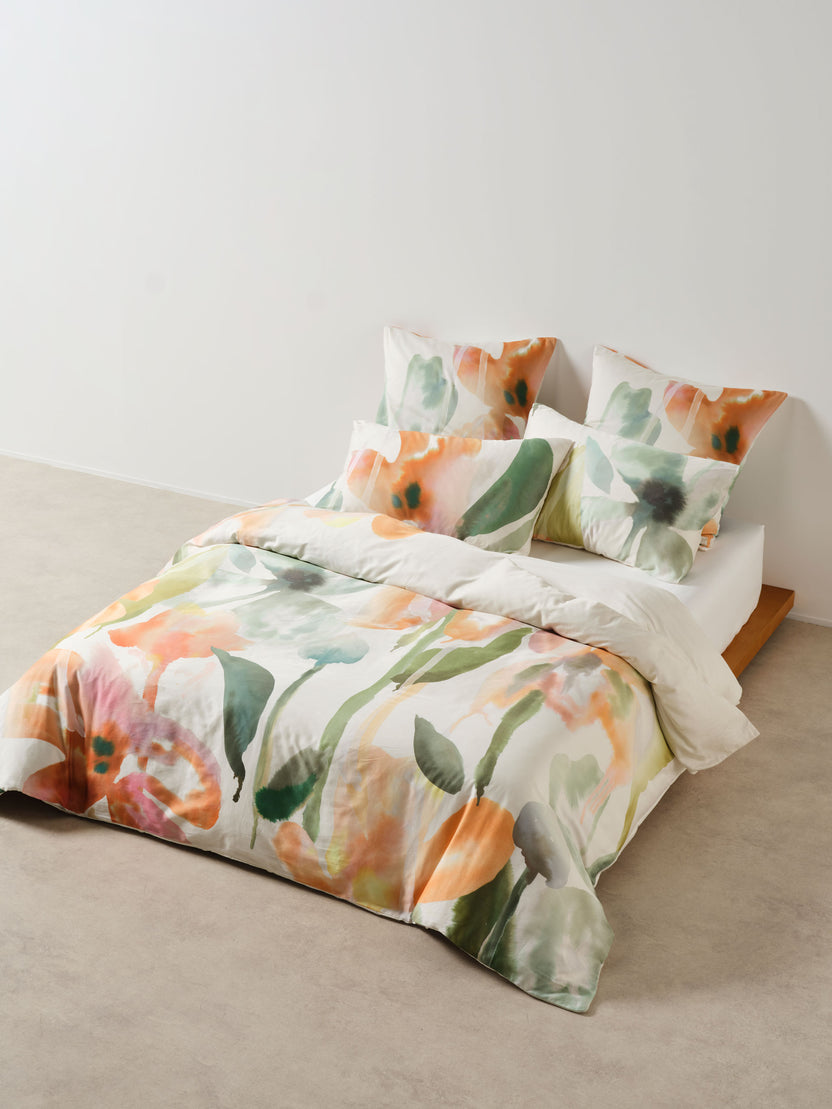 Linen House Jade Inga Duvet Cover Set