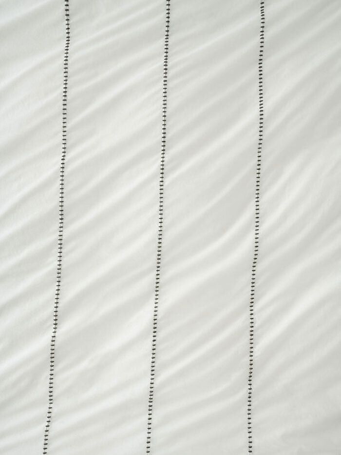 Linen House White Jerome White Duvet Cover Set.