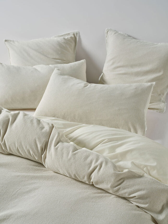 Linen House Macey Artichoke Duvet Cover Set