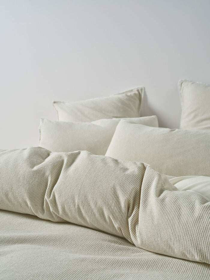Linen House Macey Artichoke Duvet Cover Set