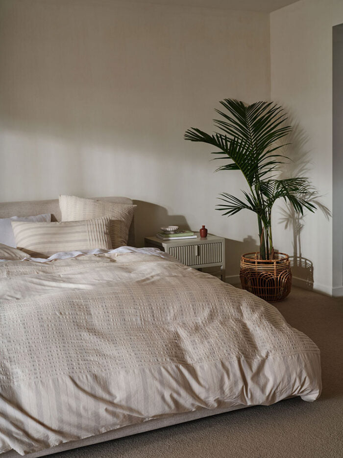 Linen House Pambula Vanilla Duvet Cover Set