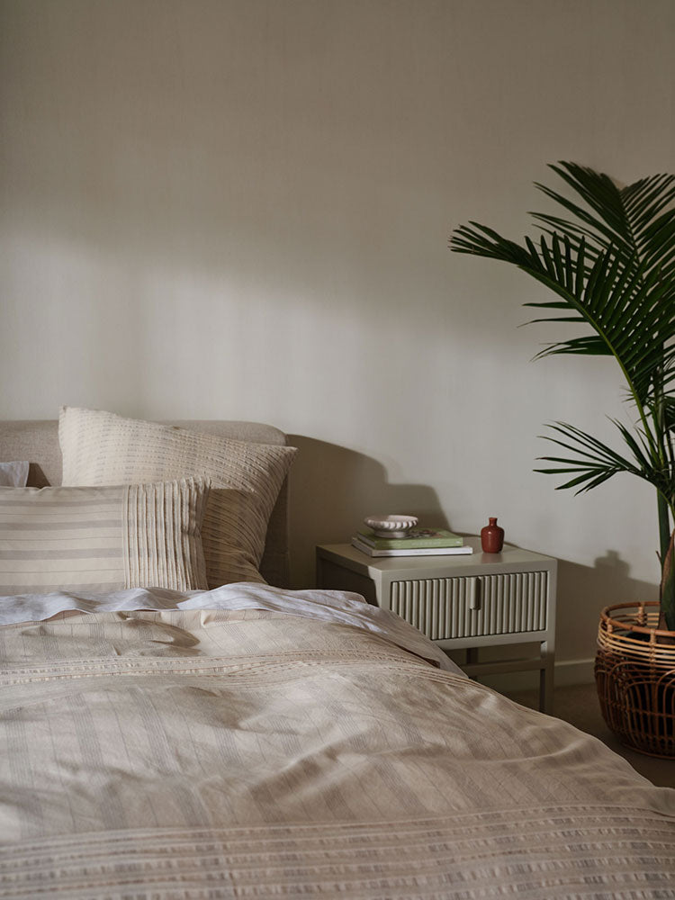 Linen House Pambula Vanilla Duvet Cover Set