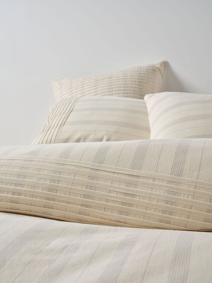 Linen House Pambula Vanilla Duvet Cover Set