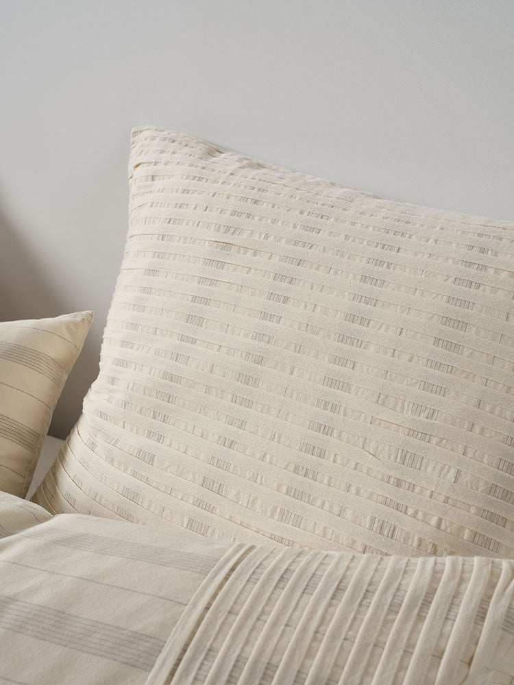 Linen House Pambula Vanilla Duvet Cover Set