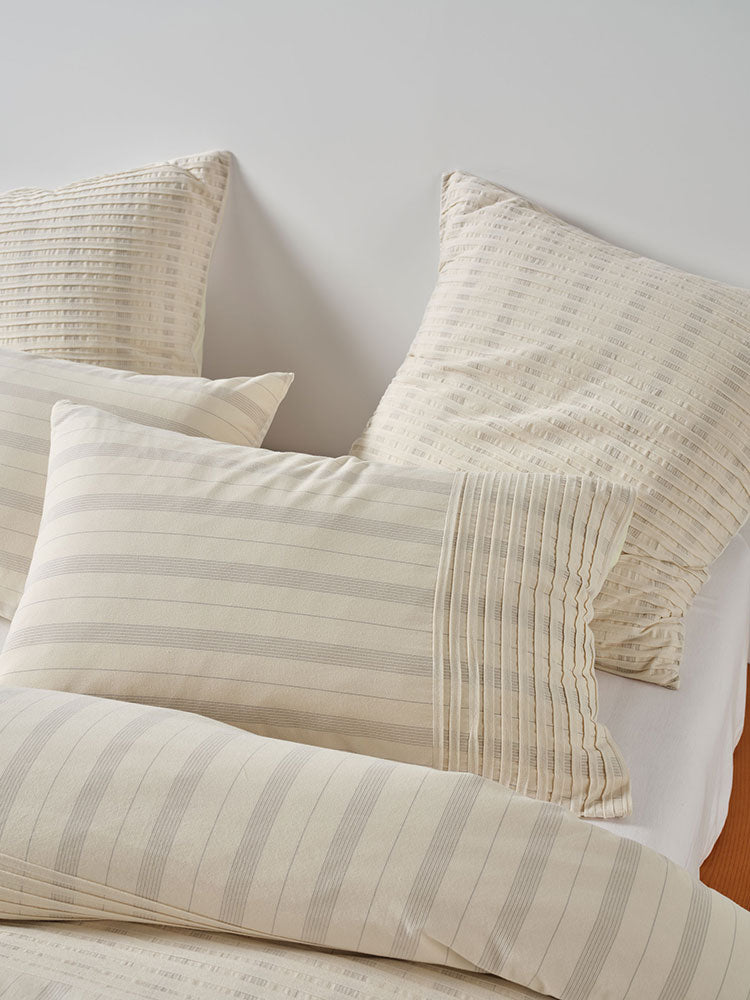 Linen House Pambula Vanilla Duvet Cover Set