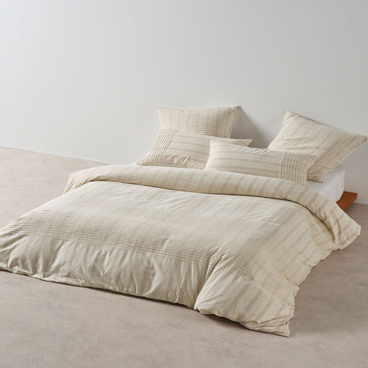 Linen House Pambula Vanilla Duvet Cover Set