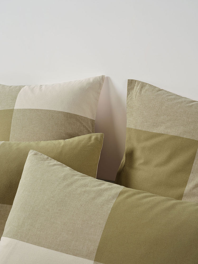 Linen House Khaki Sicily Duvet Cover Set