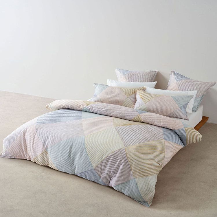 Linen House Jade Soho Duvet Cover Set.