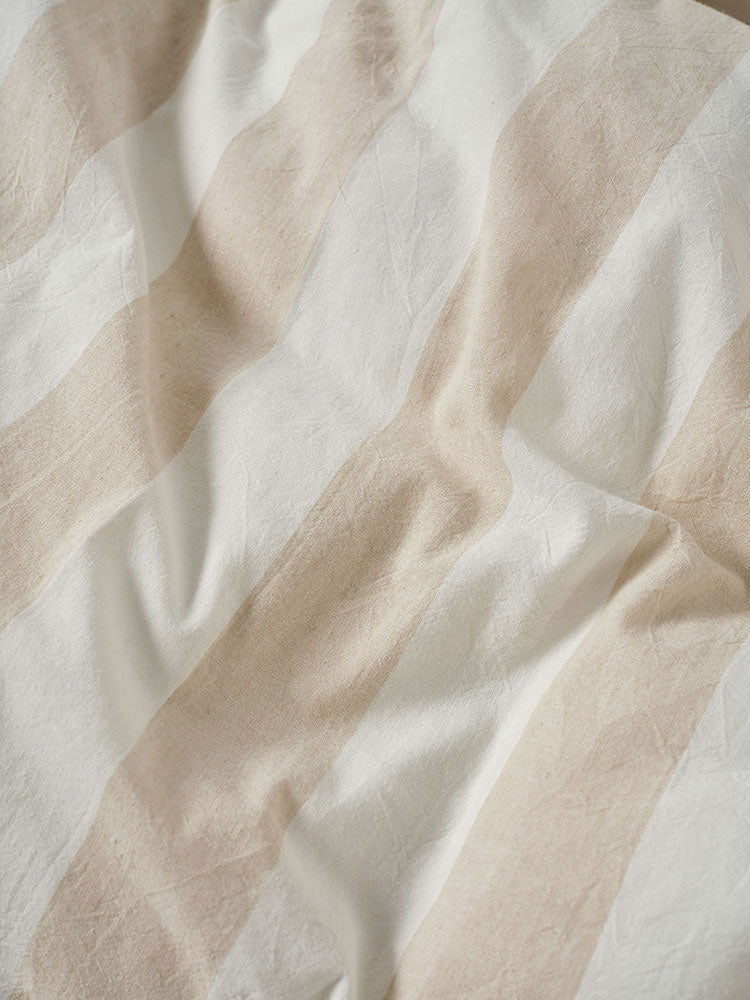 Linen House Vintage Stripe Natural Duvet Cover Set