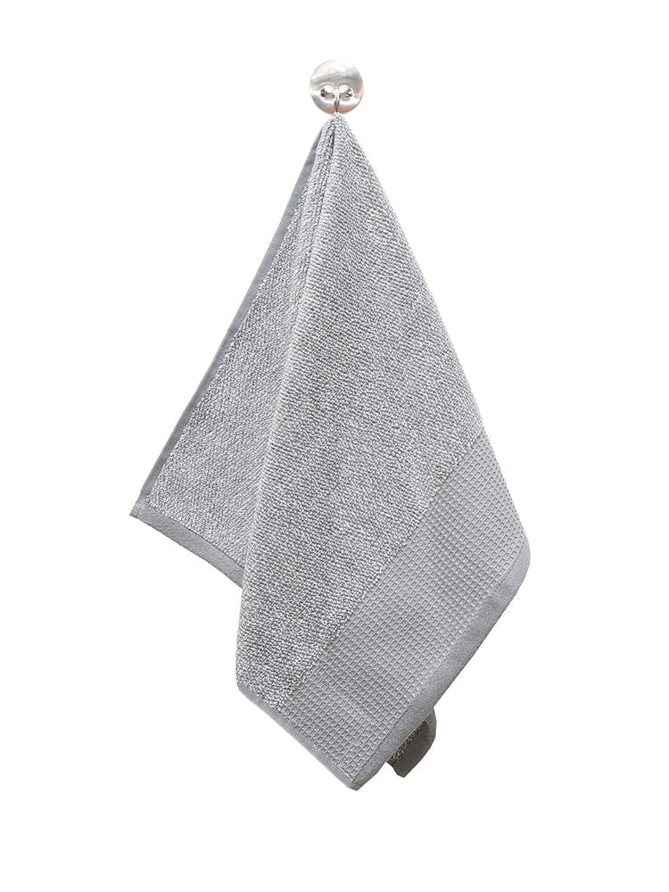 Linen House Plush Grey Marle Towel Collection 550gsm