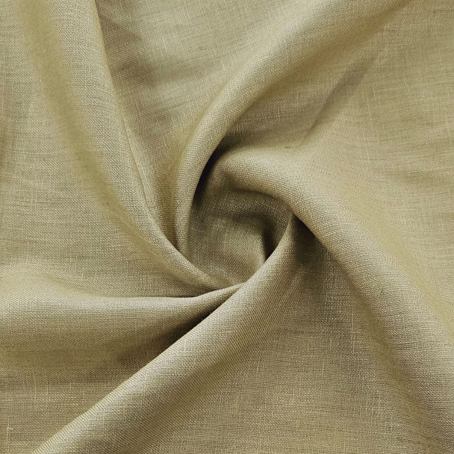 linen Dress Fabric Caramel Di Moda Linen 150cm