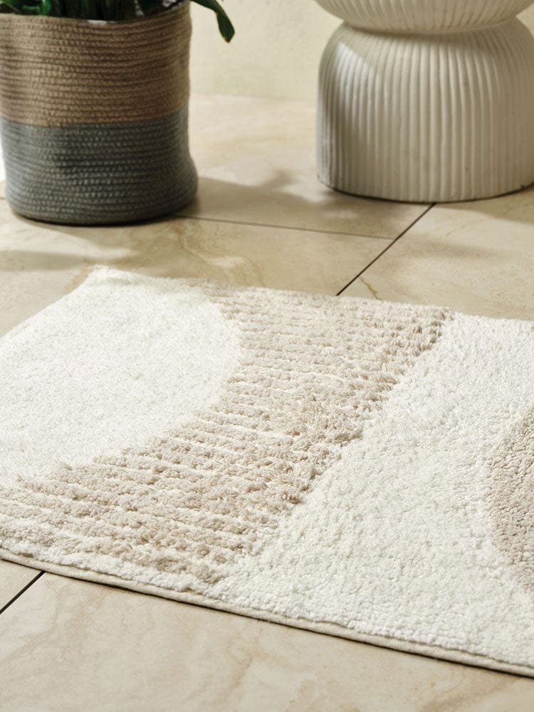 Linen House BATH MAT Linen House Cue Stone Bathmat 50X80 (7406897987673)