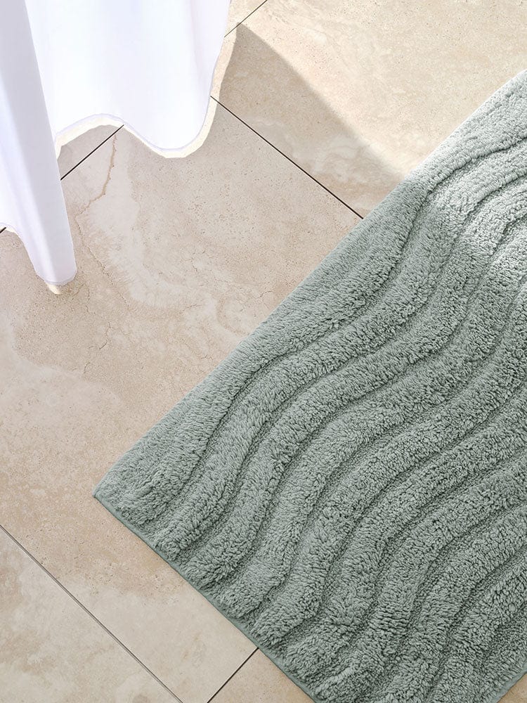 Linen House BATH MAT Linen House Tamber Blue Bathmat 50X80 (7406895202393)