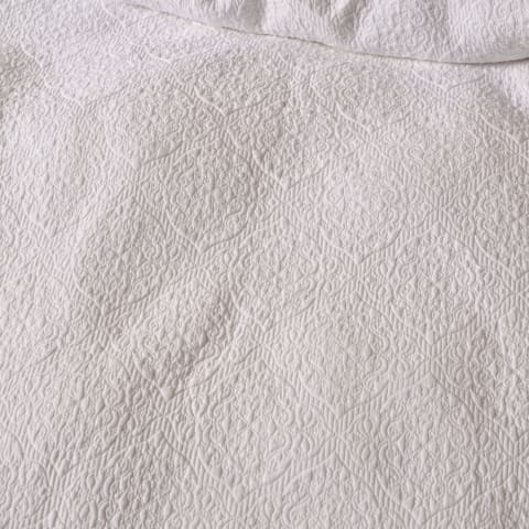 Linen House BEDSPREAD Linen House Coverlet Quilt Set White Lilou (7445539913817)