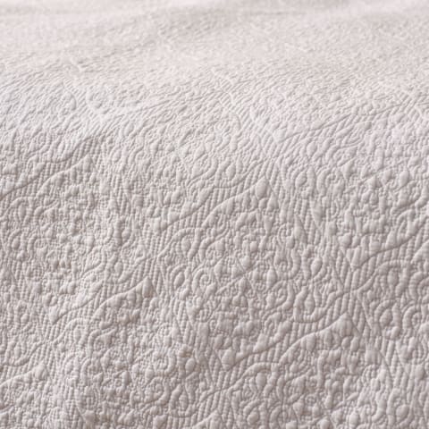 Linen House BEDSPREAD Linen House Coverlet Quilt Set White Lilou (7445539913817)