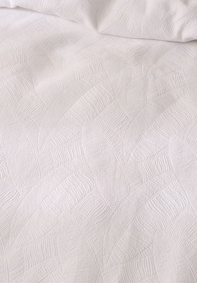 Linen House BEDSPREAD Linen House Coverlet Quilt Set White Manon (7445899903065)