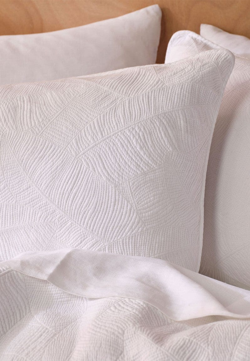 Linen House BEDSPREAD Linen House Coverlet Quilt Set White Manon (7445899903065)