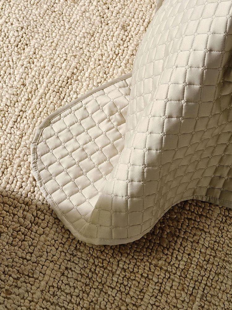 Linen House BEDSPREAD Linen House Verona Champagne 270x270cm Queen Coverlet Set (7412157939801)