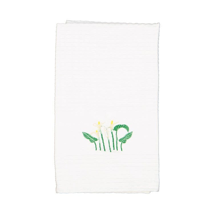 Linen House Dish Cloths Linen House Arum Lily Tea Towel (7535734620249)