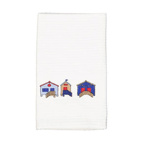Linen House Dish Cloths Linen House Beach Huts Tea Towel (7535735636057)