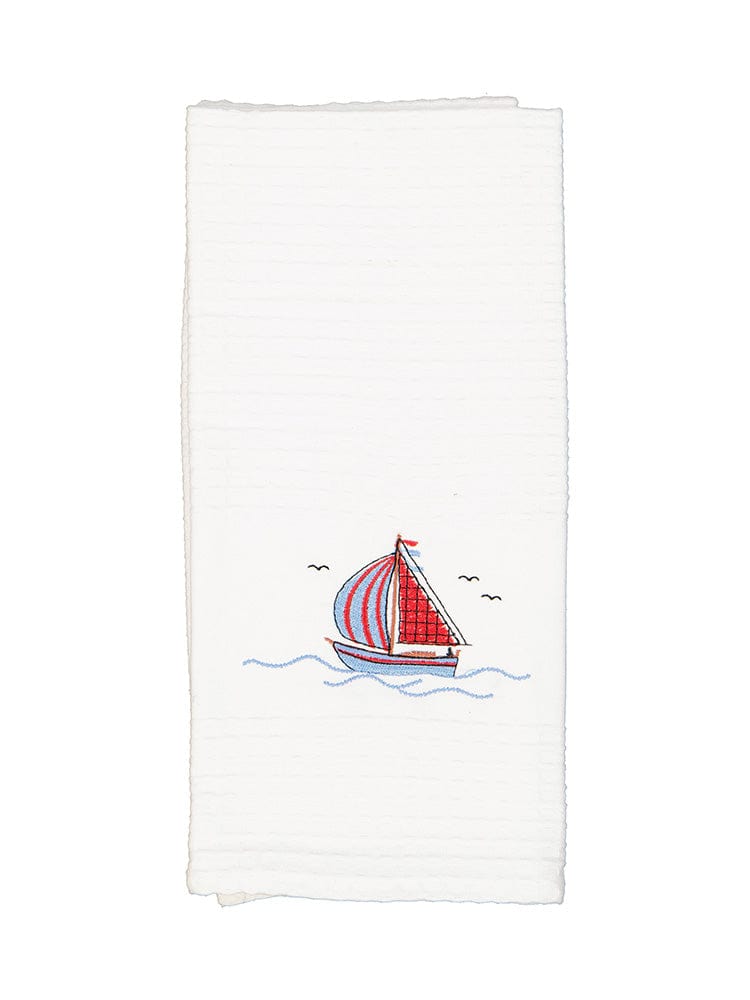 Linen House Dish Cloths Linen House Boat Tea Towel