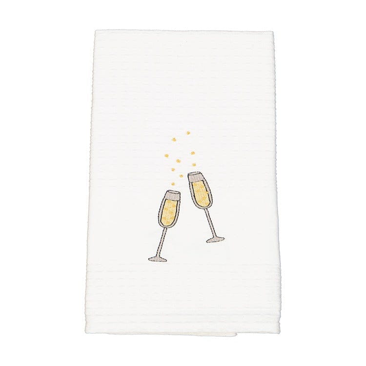 Linen House Dish Cloths Linen House Champagne Glasses Tea Towel (7535742255193)