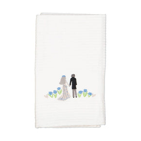 Linen House Dish Cloths Linen House Just Married Tea Towel (7294602707033)