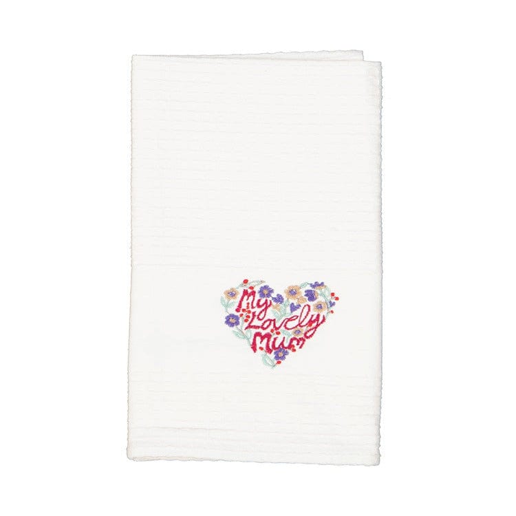 Linen House Dish Cloths Linen House Lovely Mum Tea Towel (7535780003929)