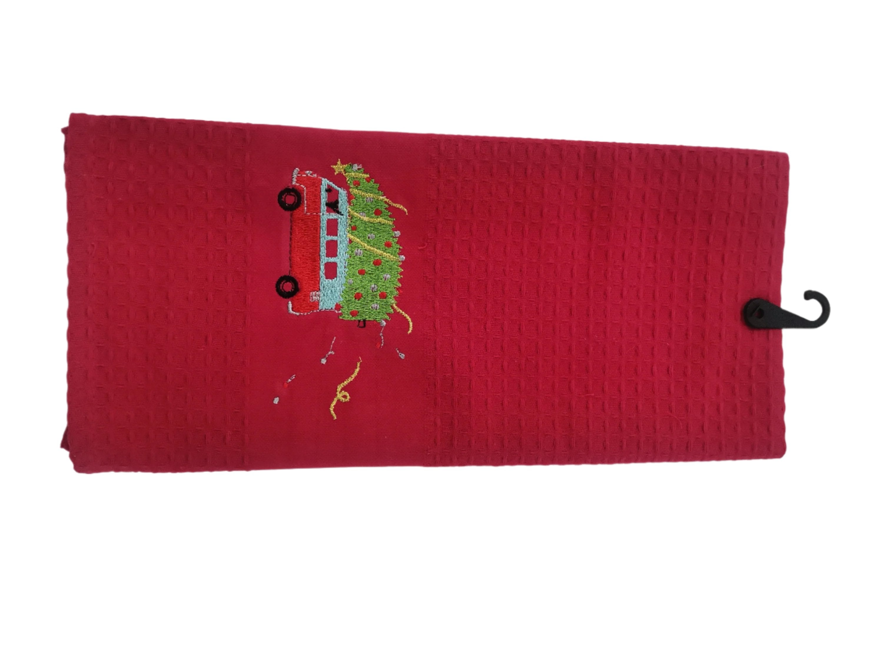 Linen House Dish Cloths Linen House Red Christmas Tea Towel 44x65cm (7810423750745)