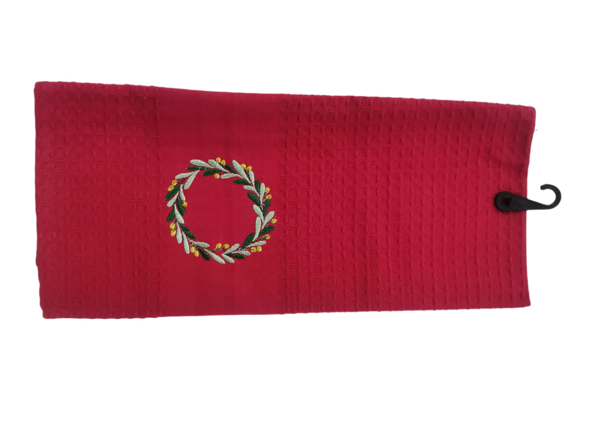 Linen House Dish Cloths Linen House Red Floral Tea Towel 44x65cm (7810423390297)