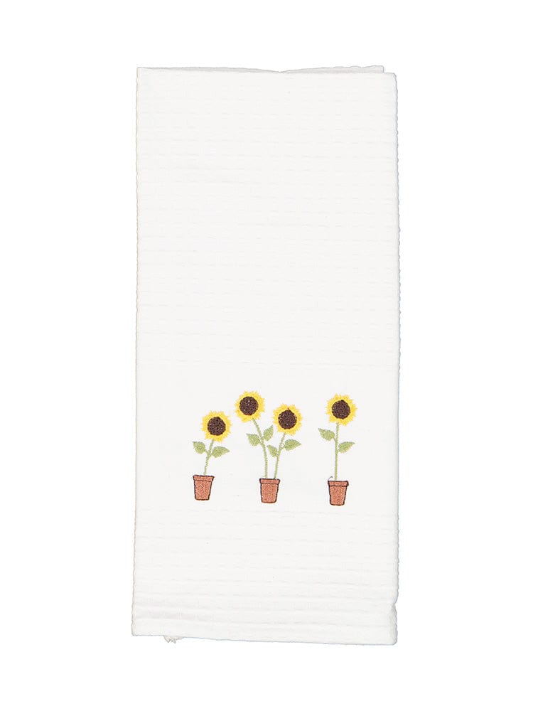 Linen House Dish Cloths Linen House Sunflower Tea Towel (7535789146201)
