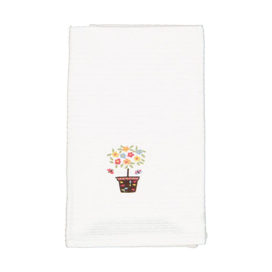 Linen House Dish Cloths Linen House Topiary Tea Towel (7535729705049)