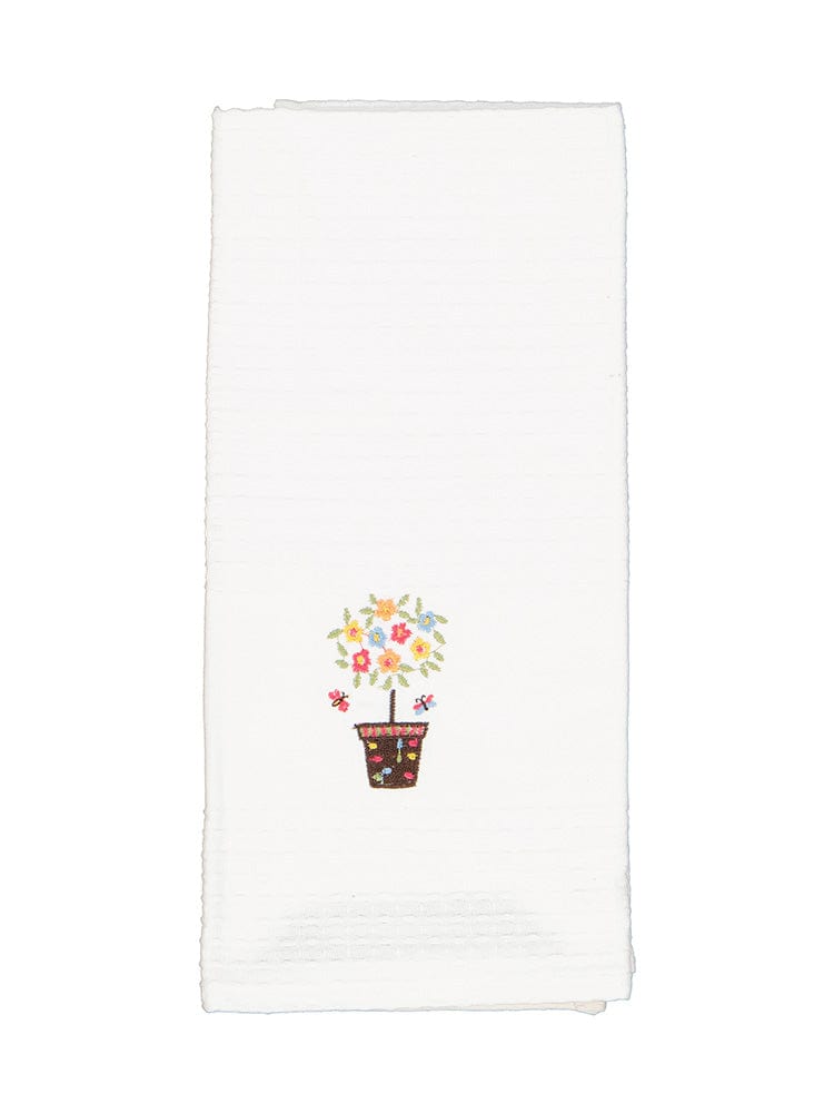Linen House Dish Cloths Linen House Topiary Tea Towel (7535729705049)