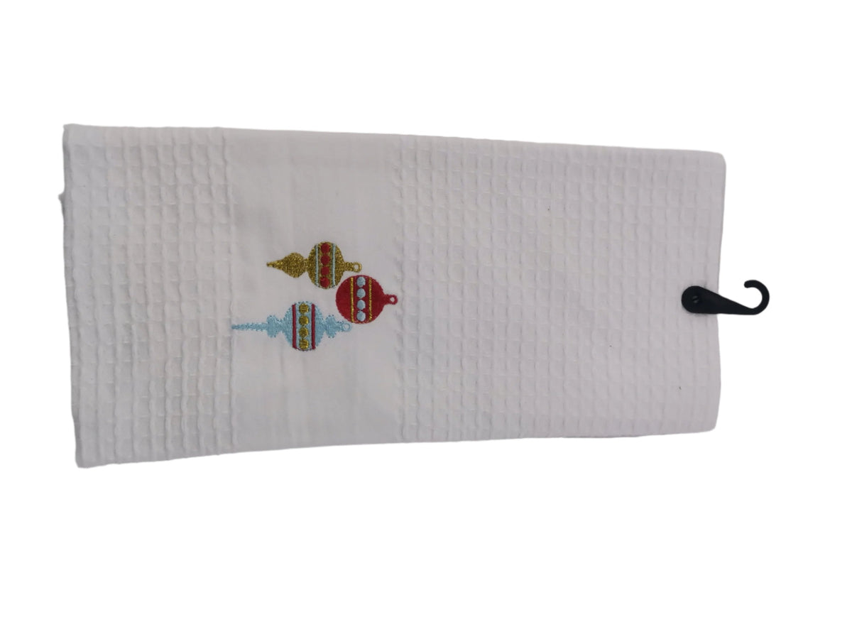 Linen House Dish Cloths Linen House White Baubles Tea Towel 44x65cm