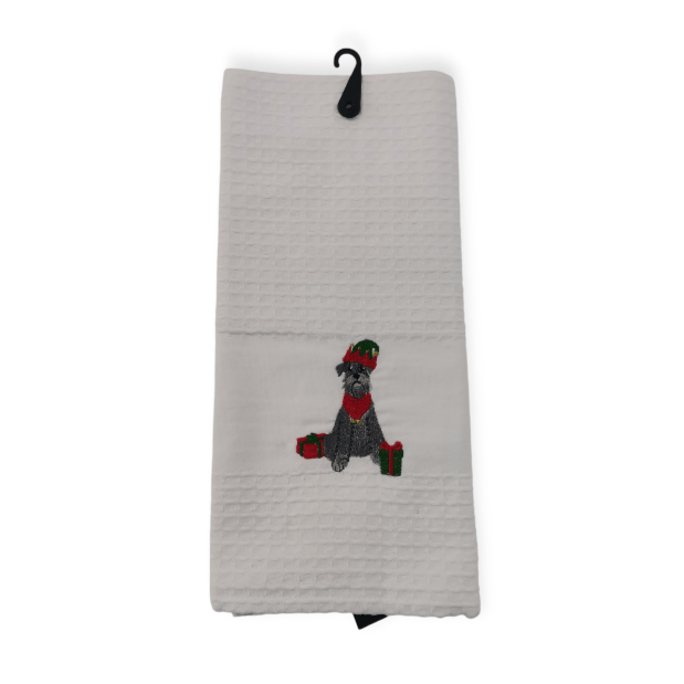 Linen House Dish Cloths Linen House White Kenji Tea Towel 44x65cm