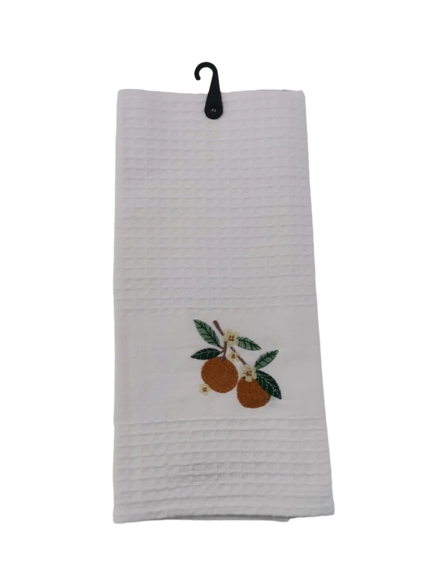 Linen House Dish Cloths Linen House White Orange Orchard Tea Towel 44x65cm (7810416705625)