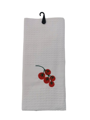 Linen House Dish Cloths Linen House White Tomatoes Tea Towel 44x65cm