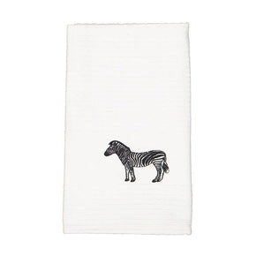Linen House Dish Cloths Linen House Zebra Tea Towel (7294600544345)