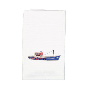 Linen House Dish Coloth Linen House Fishing Boat Tea Towel (7535747891289)