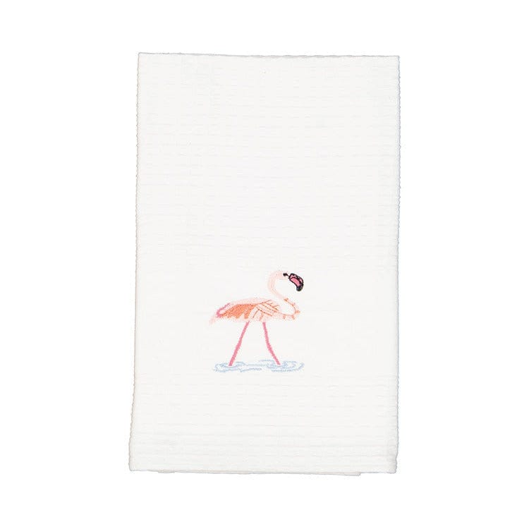 Linen House Dish Coloth Linen House Flamingo Tea Towel (7535748317273)