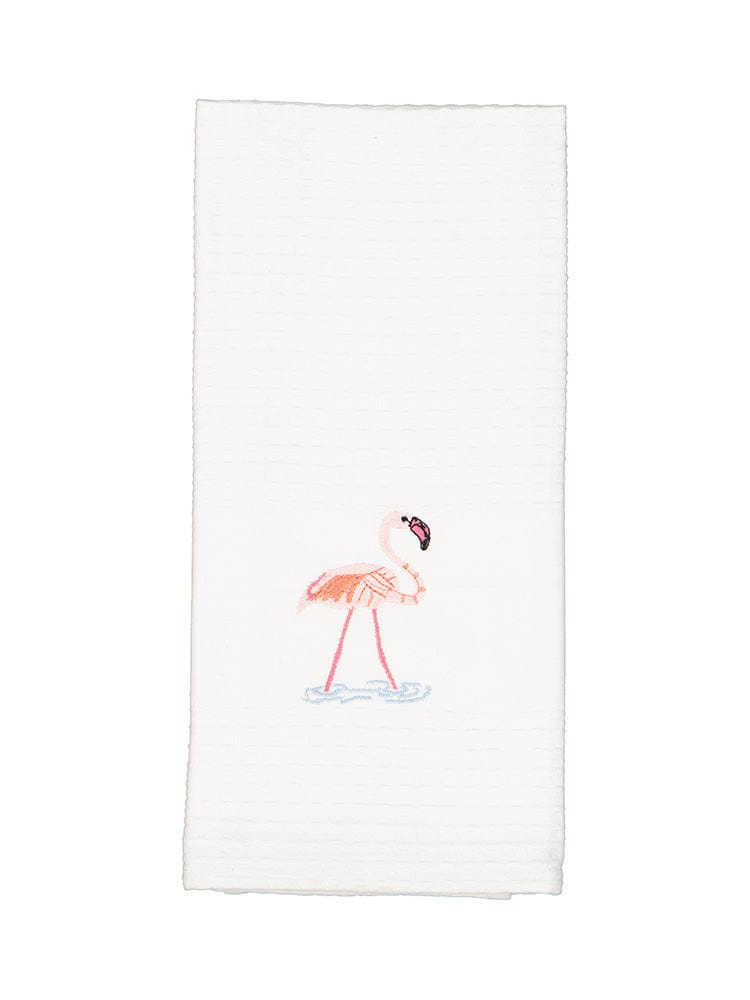 Linen House Dish Coloth Linen House Flamingo Tea Towel (7535748317273)